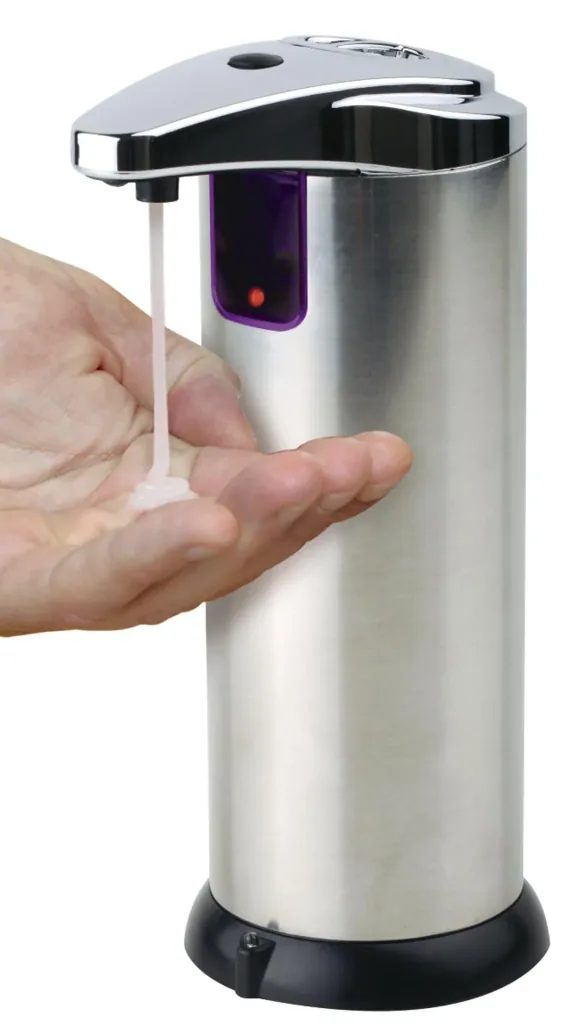 Automatic soap dispenser, stainless steel