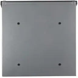 NL Mailbox Monaco Silver - 368x100x365 mm