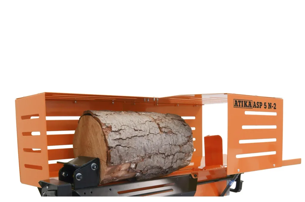 Elektrische houtsplitser "ASP 5 N-2 UG", met onderstel, 5 ton