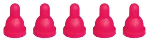 Replacement teats, 5 pieces for lamb bucket and bottle