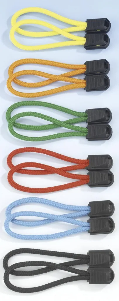 Zipper pullers, 12 pieces