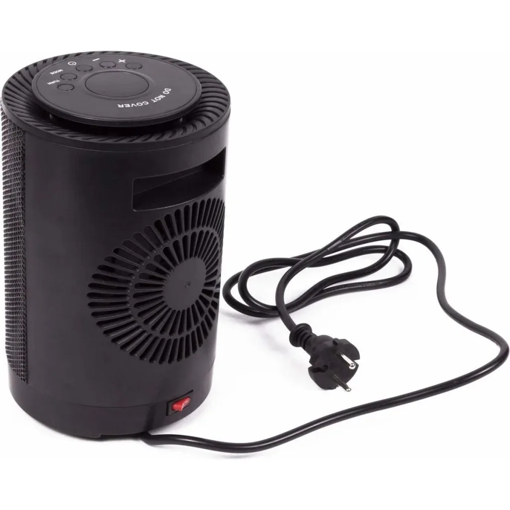 Heater - Fan - Ceramic - 600/1200 Watt - Ø 14 cm