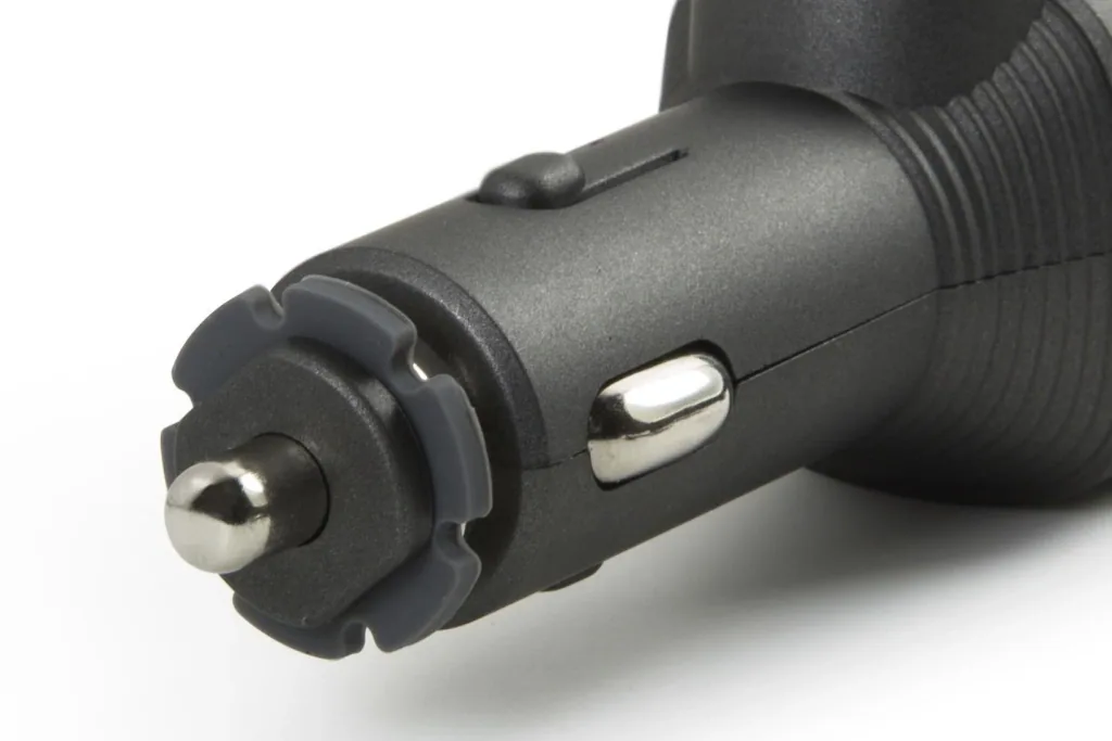 Car alarm with PIR sensor and 2 USB charging ports