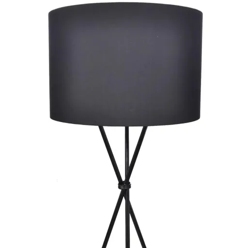 Lampshade for floor lamp with high base black