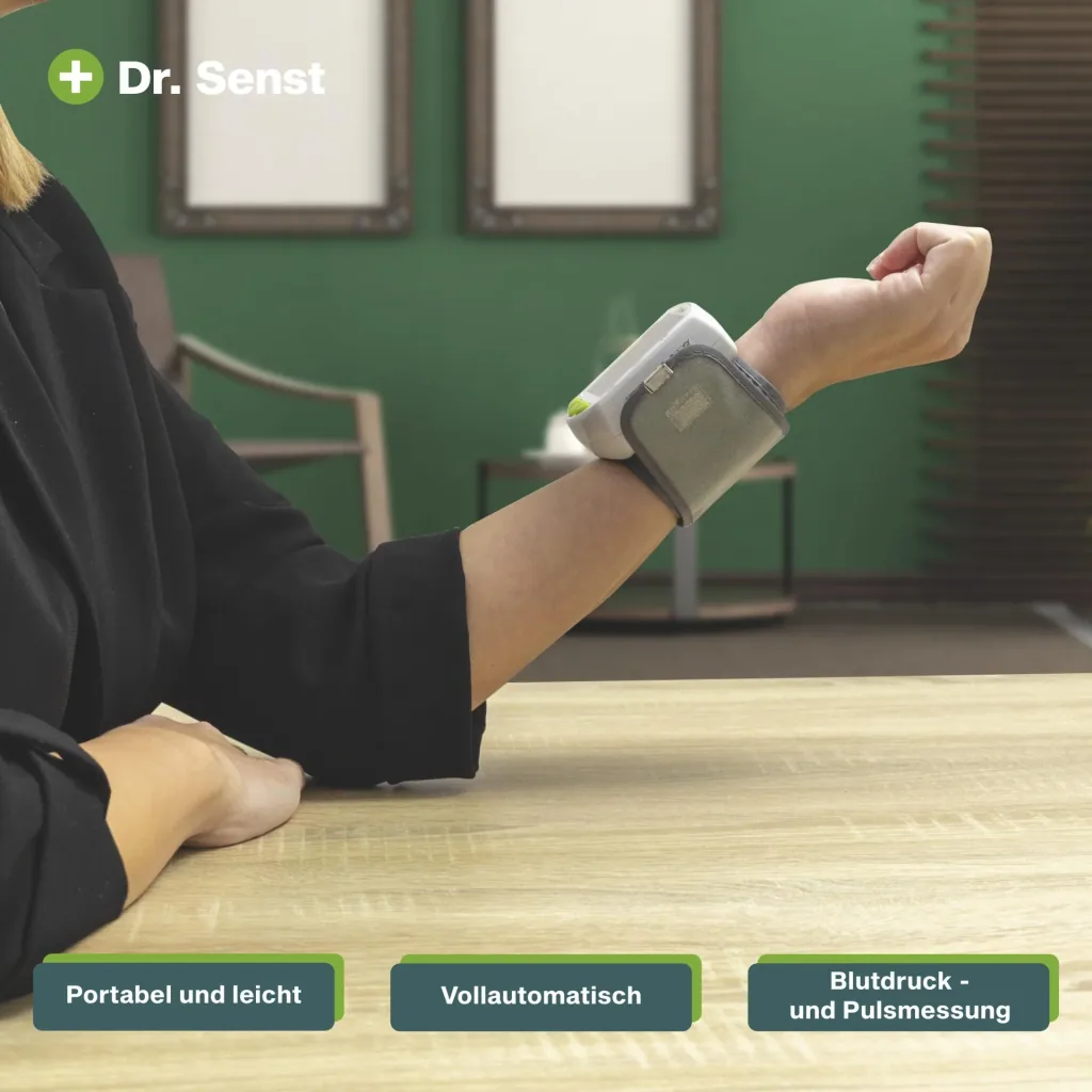 Wrist blood pressure monitor