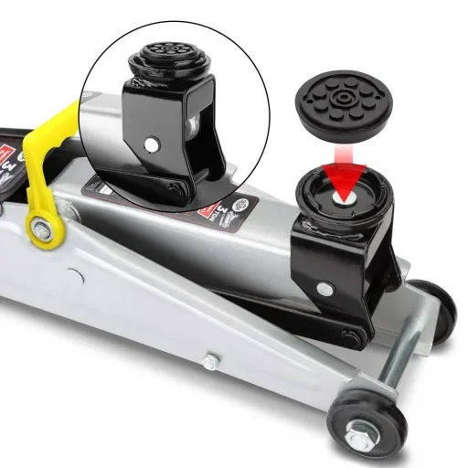 Hydraulic jack with 3 ton lifting capacity