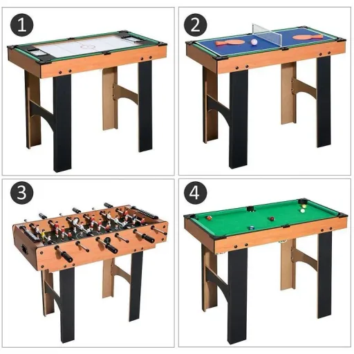 4 in 1 Multi Game Table Table Football Table Soccer Table Hockey Billiards