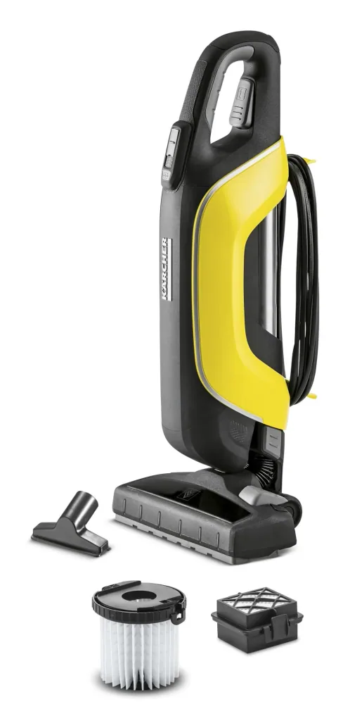 Compact vacuum cleaner “VC5”, black/yellow, 500 watts