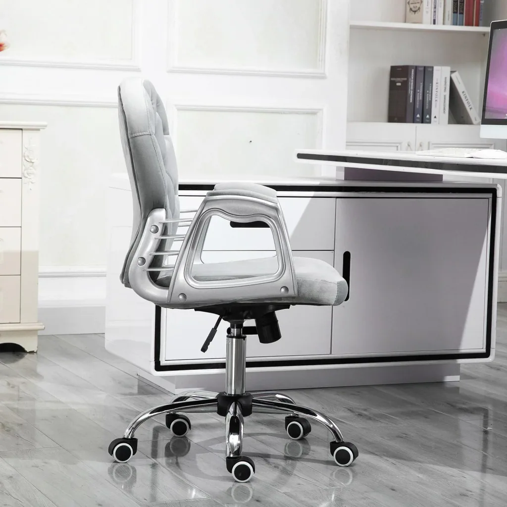 Luxury office chair, grey