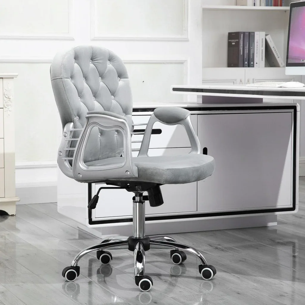 Luxury office chair, grey