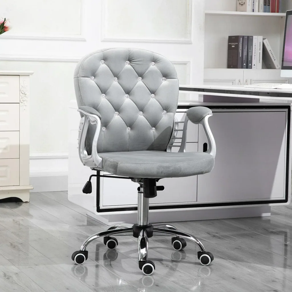 Luxury office chair, grey
