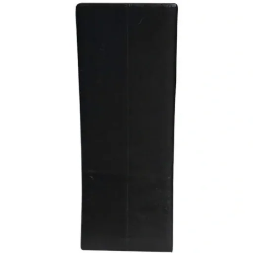 Dining room chairs 2-seater faux leather black