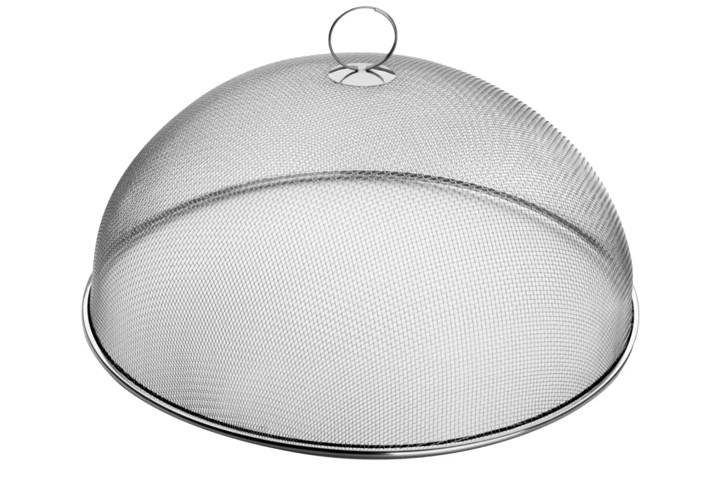 Insect hood, stainless steel, 34 cm