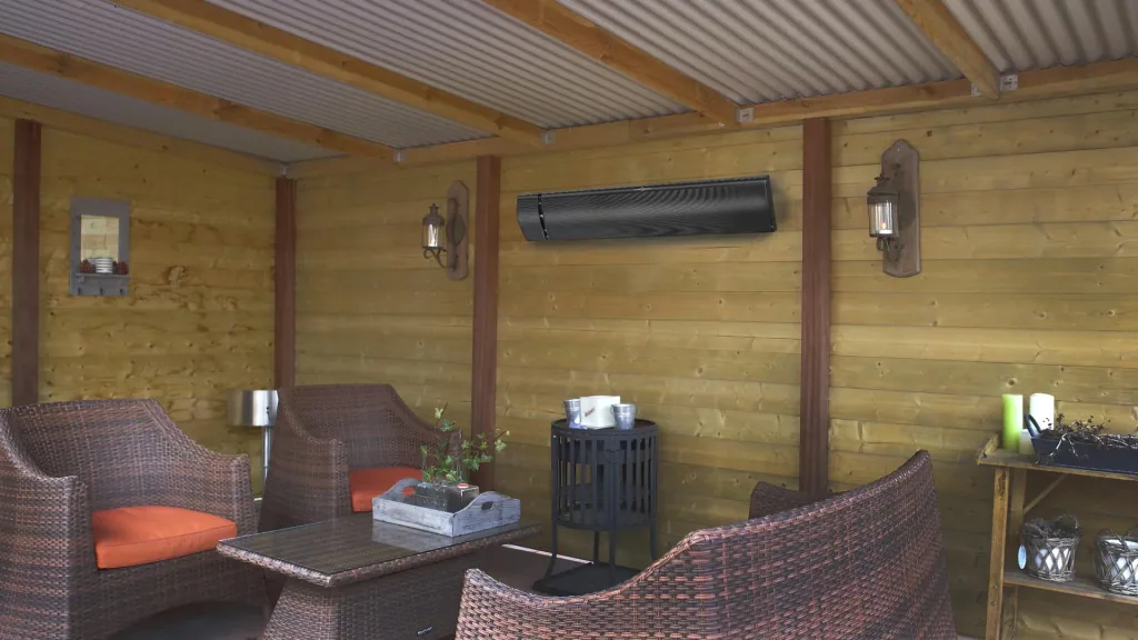 Electric patio heater