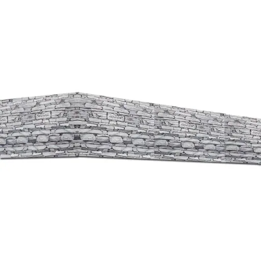 Privacy screen for balcony/garden fence stone look 5m
