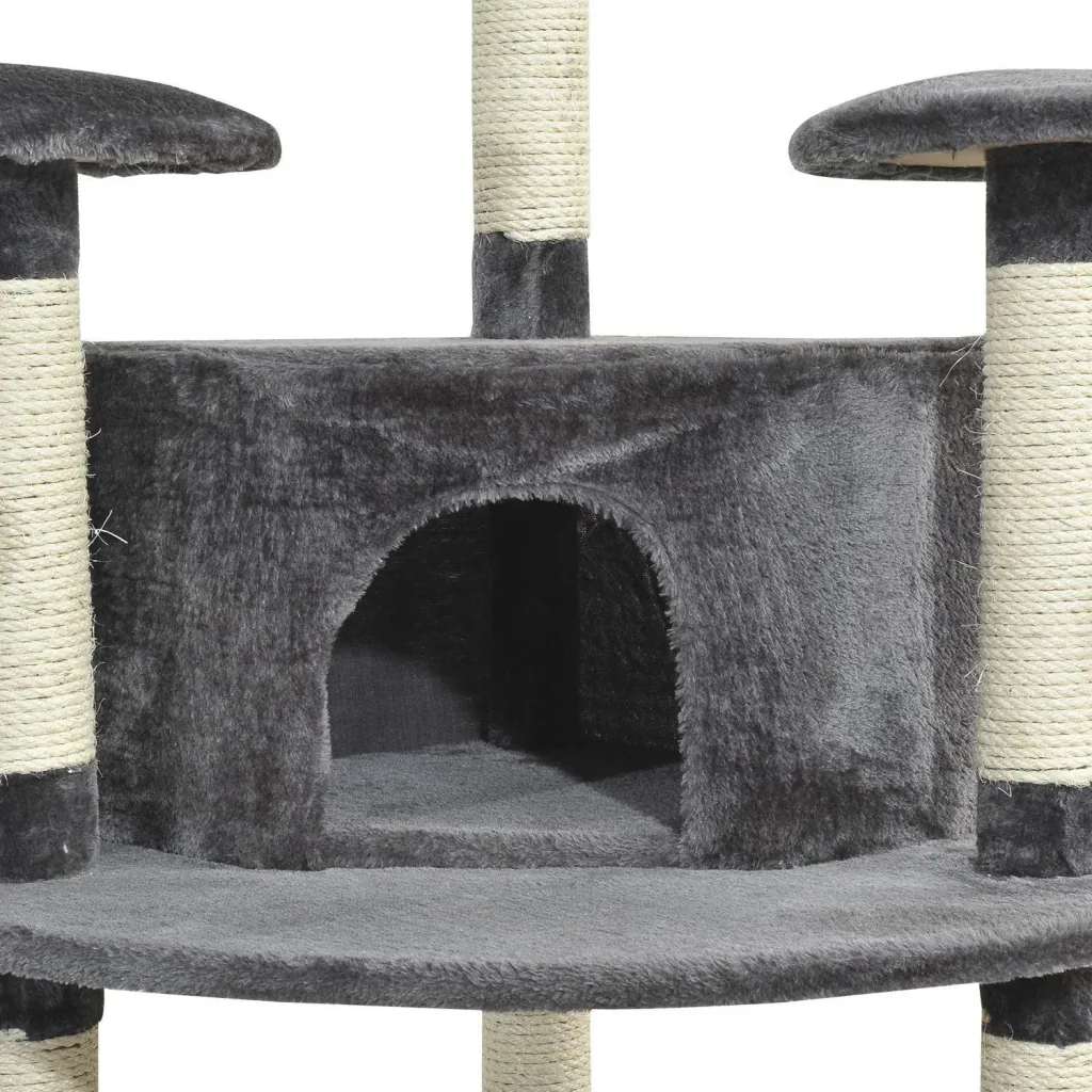 Cat tree 200 cm with sisal and plush