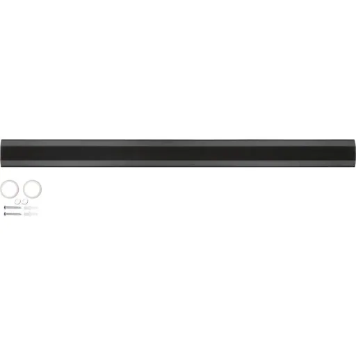 Cable duct 75 x 6 cm black