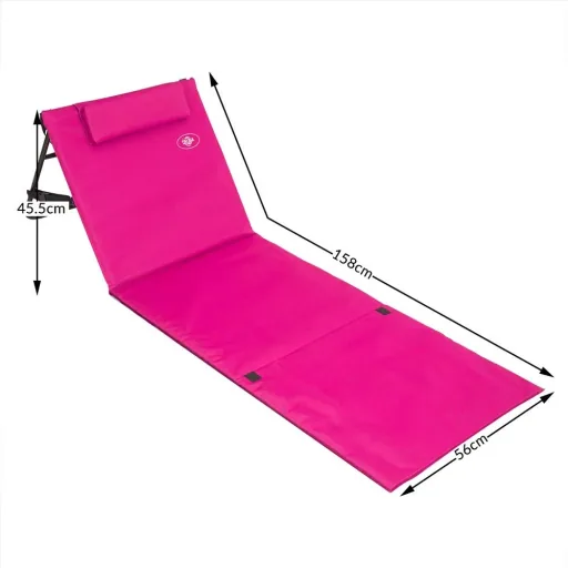 Strandmatte Rosa 158x56cm