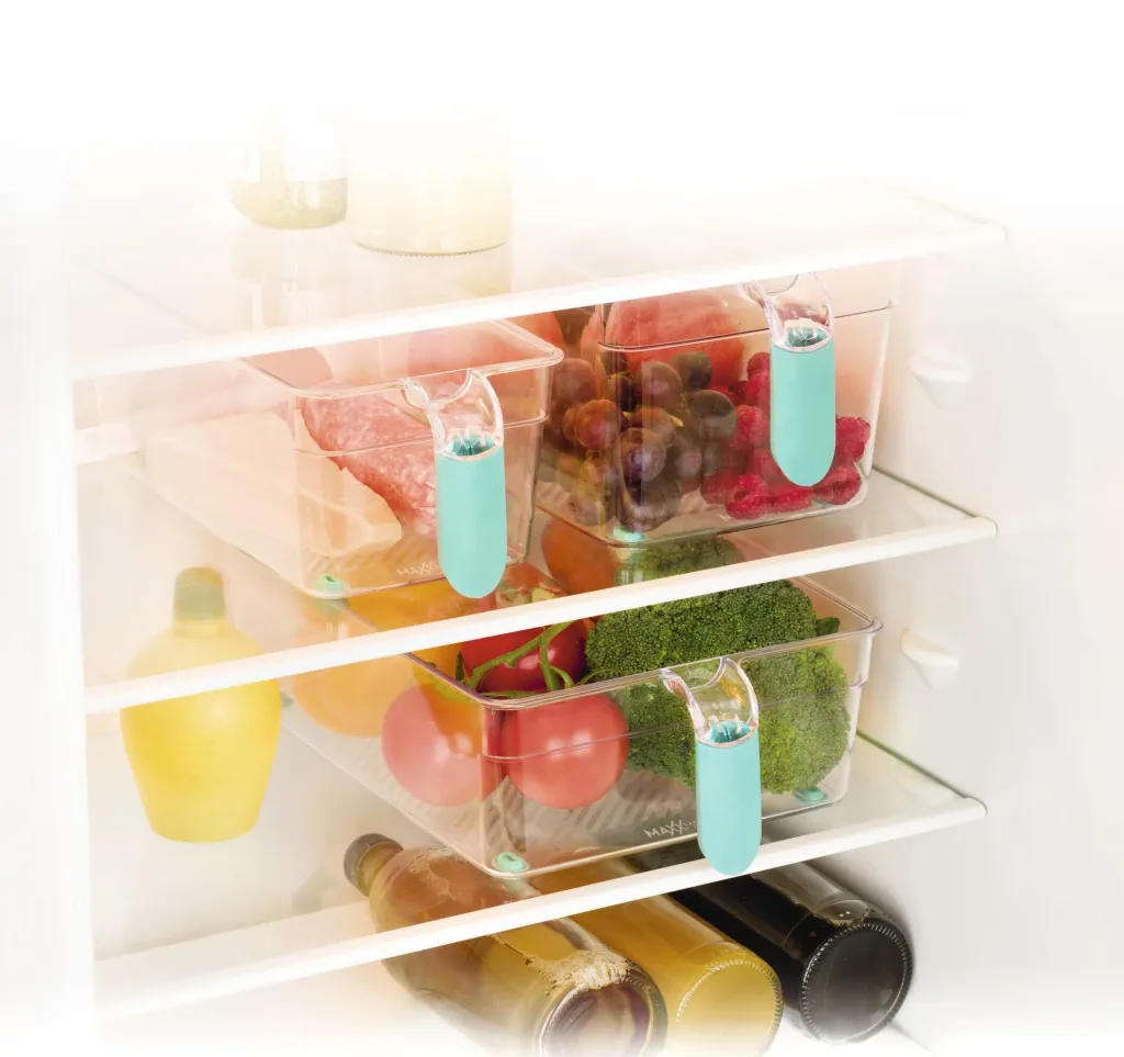 Refrigerator compartments, mint, 3-piece