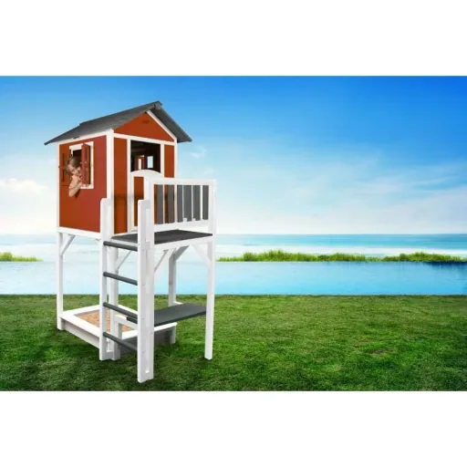 Lodge XXL PLUS playhouse (Scandinavian red)
