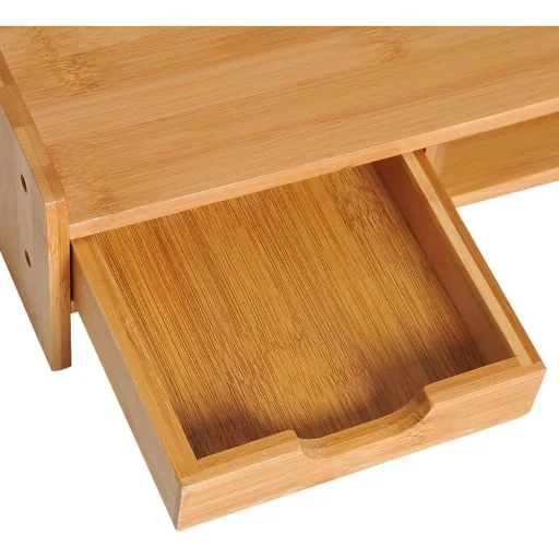Monitor stand with drawer
