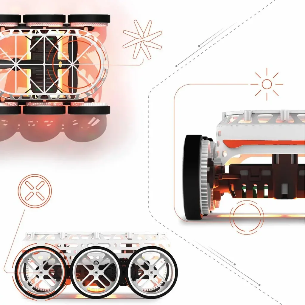 Sharper Image RC Gravity Rover - Drives over floors, walls and ceilings