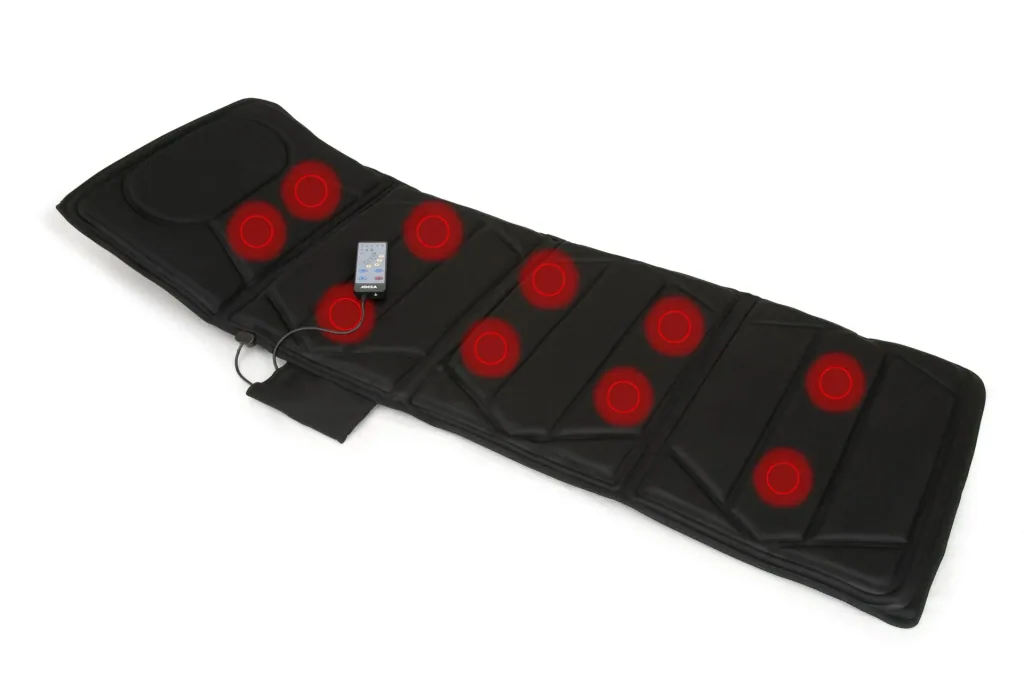2-in-1 massage and heat mat "De Luxe"