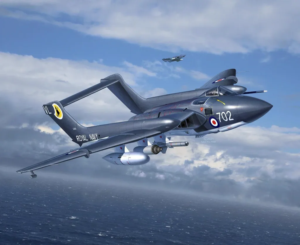 Model Set Sea Vixen FAW 2
