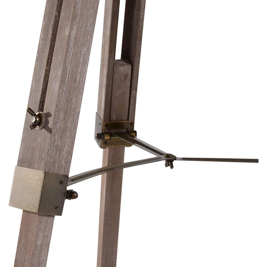 Floor lamp tripod 100-140cm E14 bronze