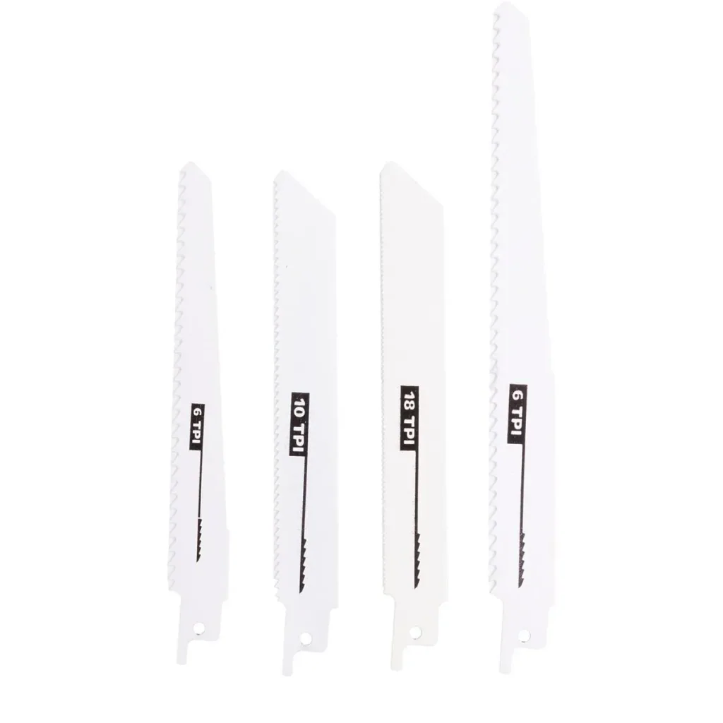 NL Accu Sabre Saw / Pruning Saw - 152 mm saw blade WITH corresponding saw blades 4 pieces