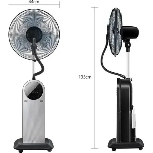 Forest Mist 33JTU - Mist Blower - Black/Stainless Steel