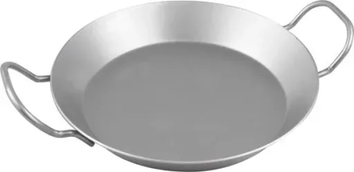 Iron pan set, 2-piece, 24cm and 28cm