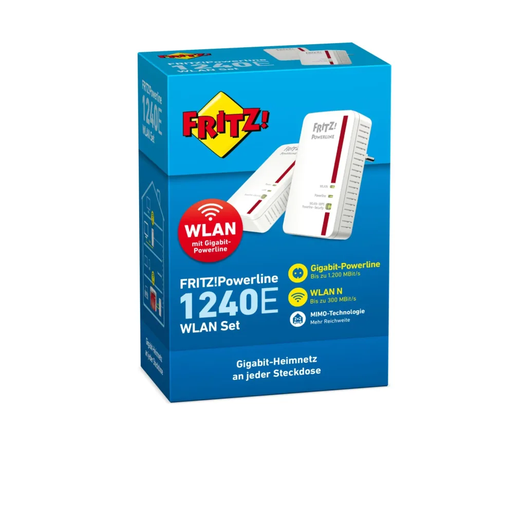 FRITZ!Powerline 1240E WLAN-Set