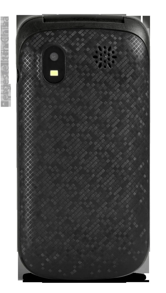 SC 330 black flip phone with dual SIM, color display, Bluetooth, hands-free function