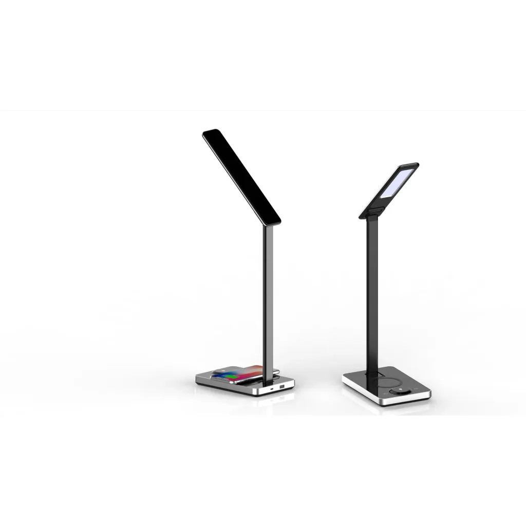VT-7505 Table Lamp / Desk Lamp with Wireless QI Charger - Black
