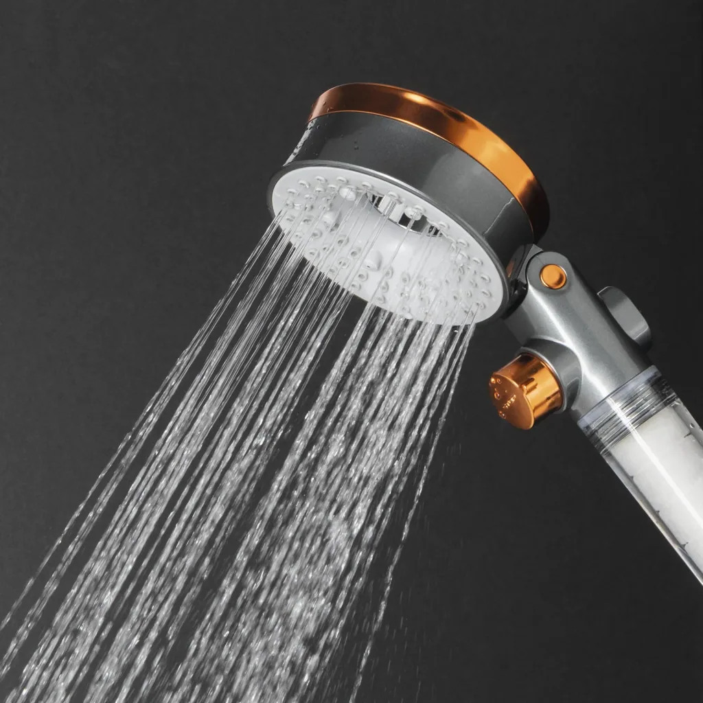 Shower head with filter system 9 cm