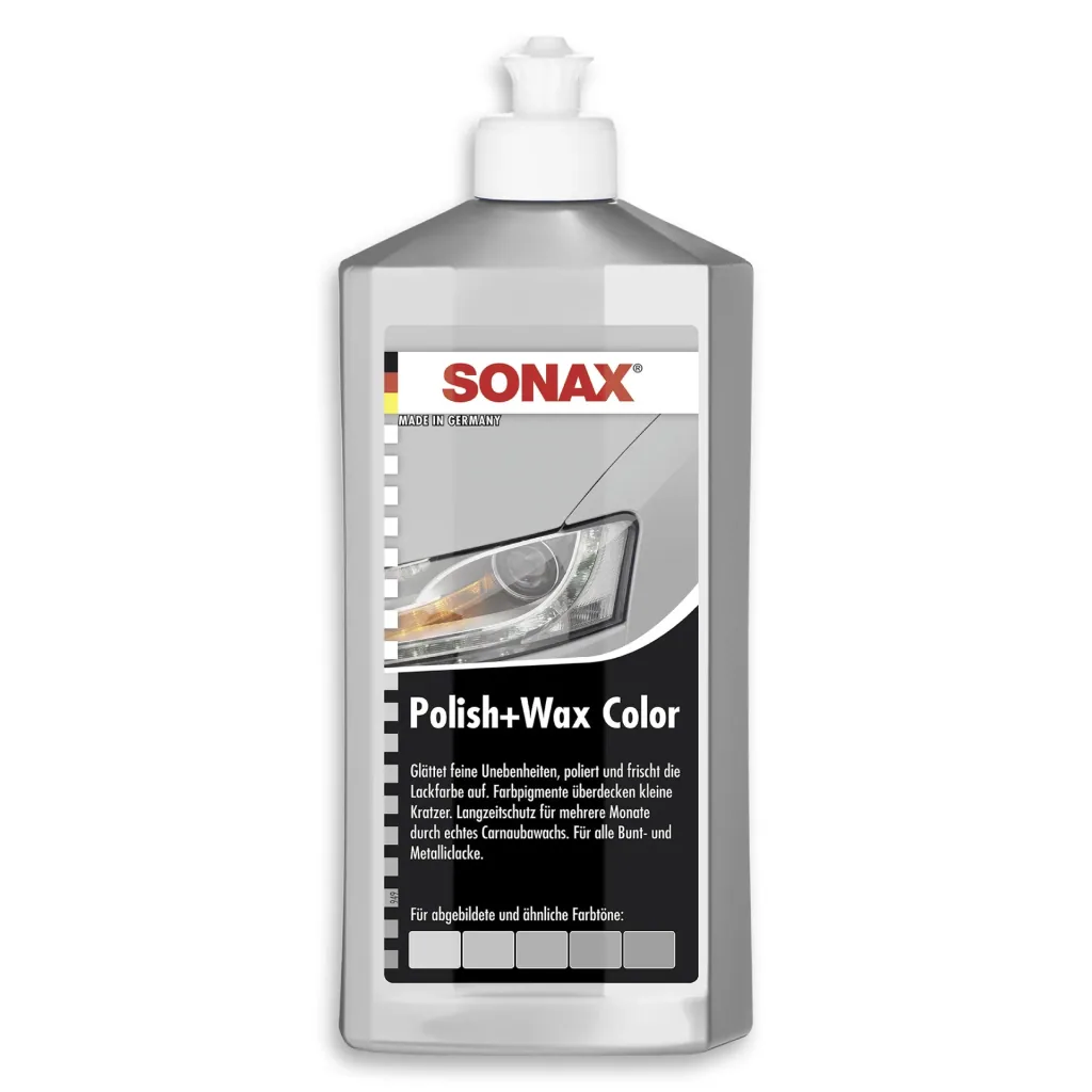 Polish + Wax Color silber/grau 500 ml