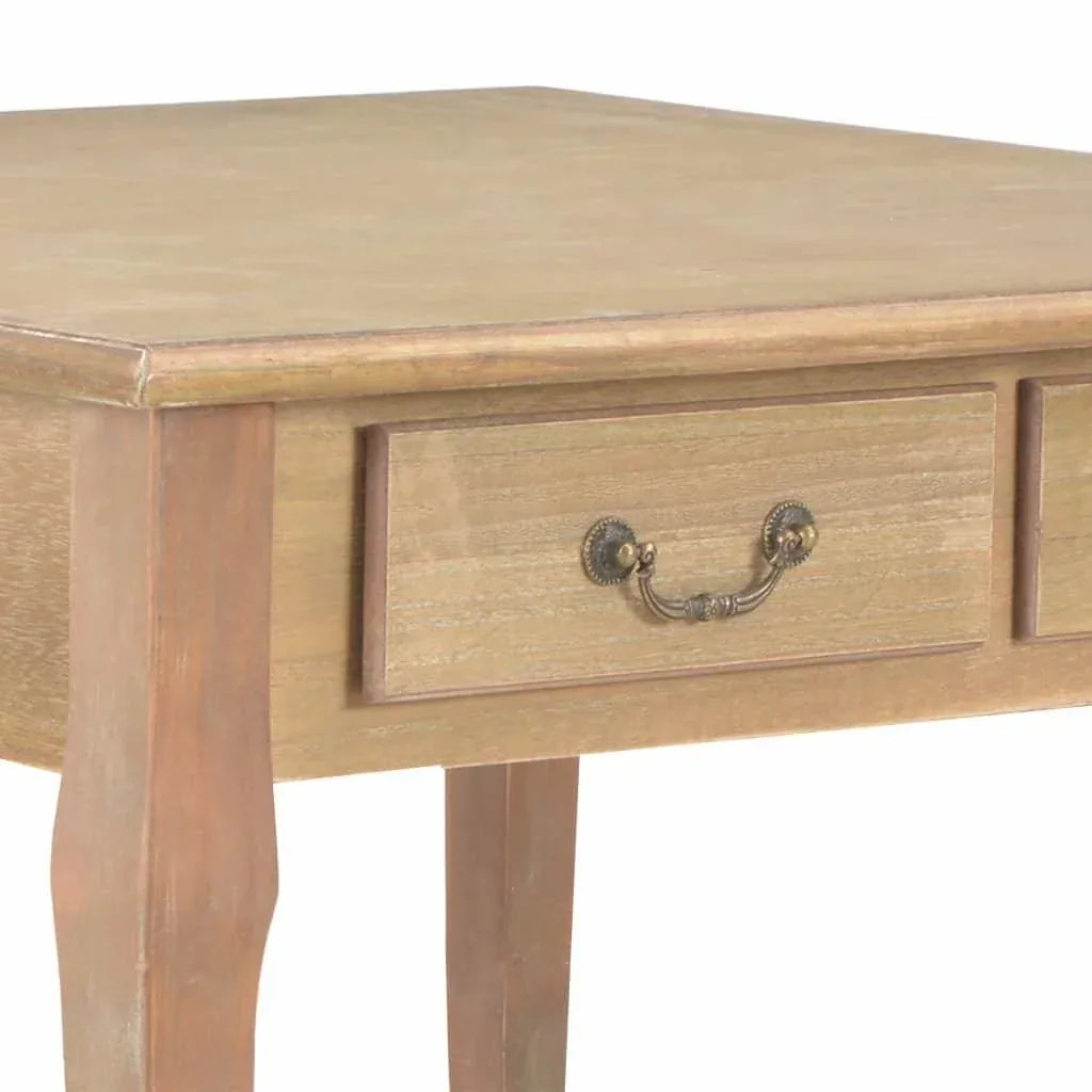 Coffee table 80x80x50 cm wood brown