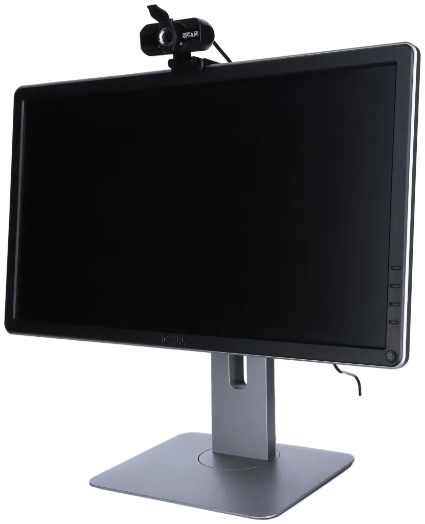 Full HD webcam with flip-down lens cover