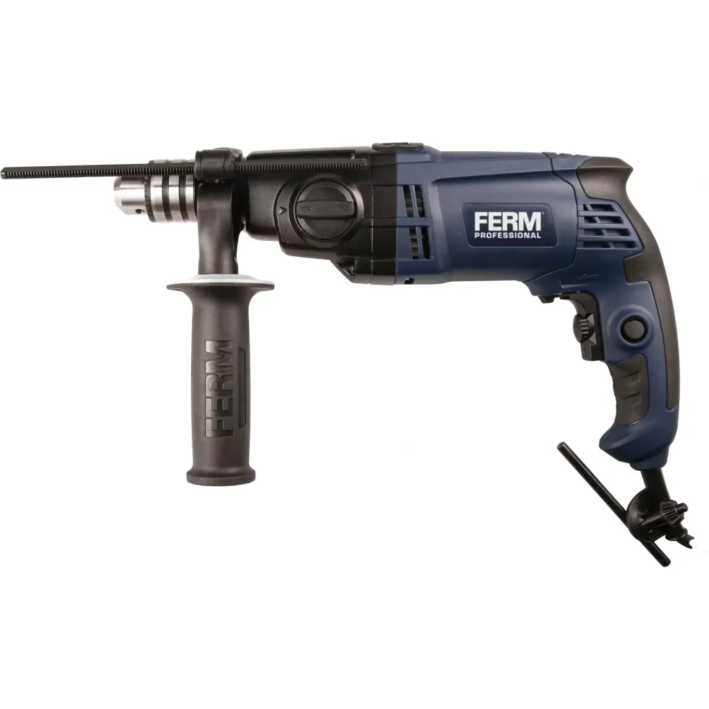 PDM1045P Professional Impact Drill 1050W - 2 Speed ​​- Soft Grip - Depth Limiter - Side Handle - With Robust Storage