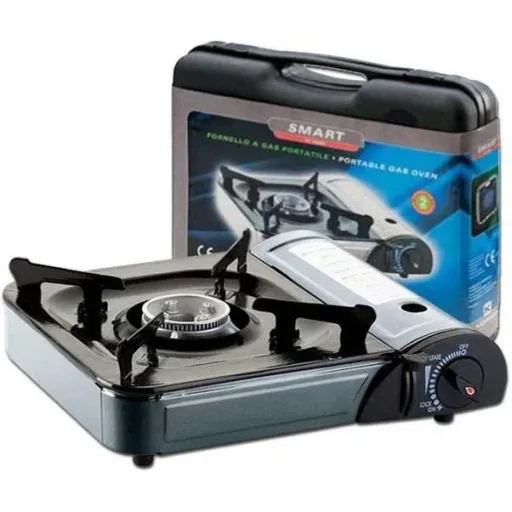 Portable 1-burner Gas Xtra Smart Cooker - including four gas bottles