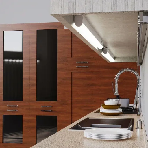 LED cabinet lighting - kitchen lighting - LED strips - white