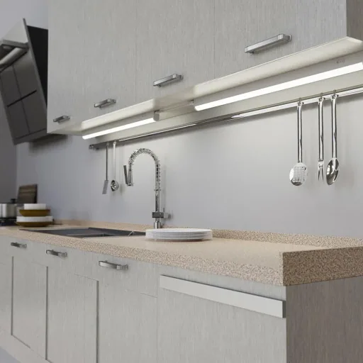 LED cabinet lighting - kitchen lighting - LED strips - white