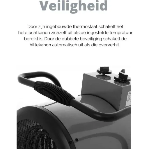 Hot air gun / heater - Electric - 65330EL - 50Hz - 230V