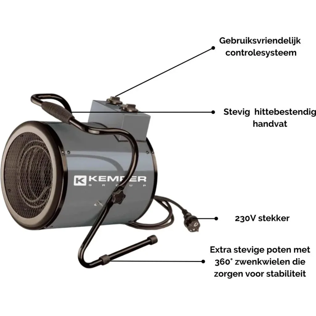 Hot air gun / heater - Electric - 65330EL - 50Hz - 230V