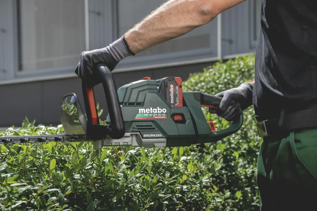 Cordless hedge trimmer HS 18 LTX BL 65 without battery pack, without charger