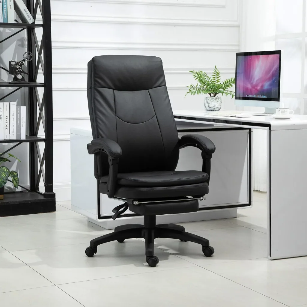 swivel chair, black