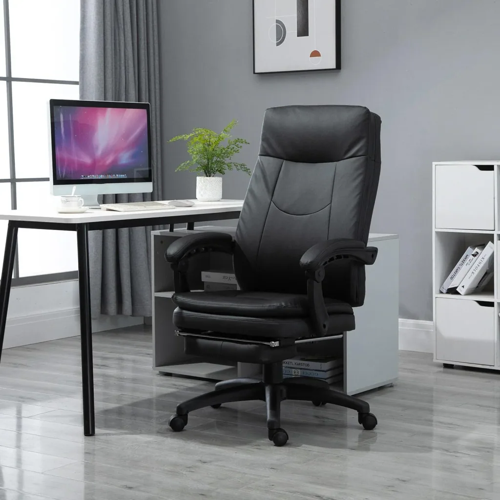swivel chair, black