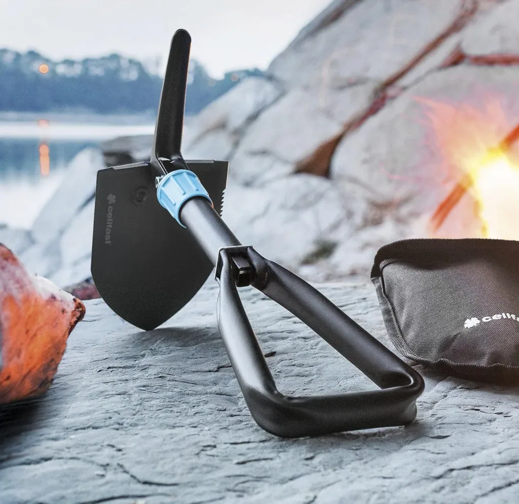 Folding spade with Sappel IDEAL PRO