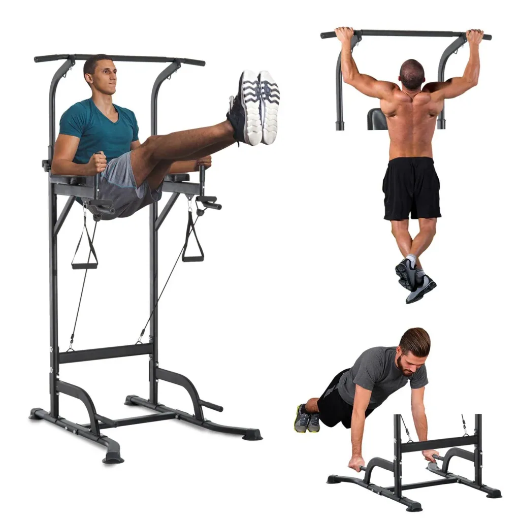 Power station with pull-up bar